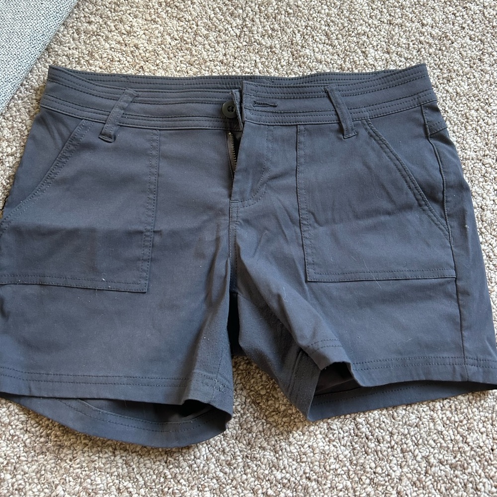 Prana Charcoal Women's Cargo Shorts